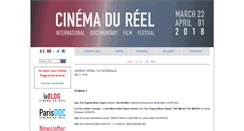 Desktop Screenshot of cinemadureel.org