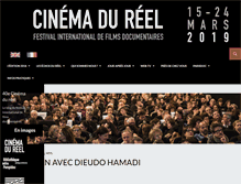 Tablet Screenshot of blog.cinemadureel.org